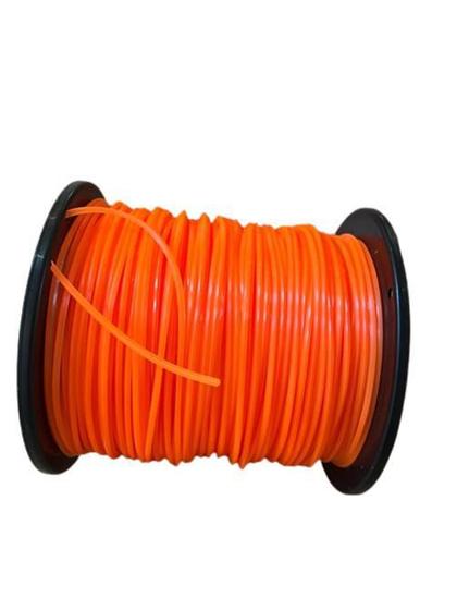 Imagem de Fio Nylon Quadrado 2,65Mm, Roçadeira , Aprox 325M.