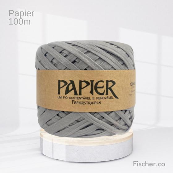 Imagem de Fio Papier Fischer 15-17mm com 100mts COR Elefante