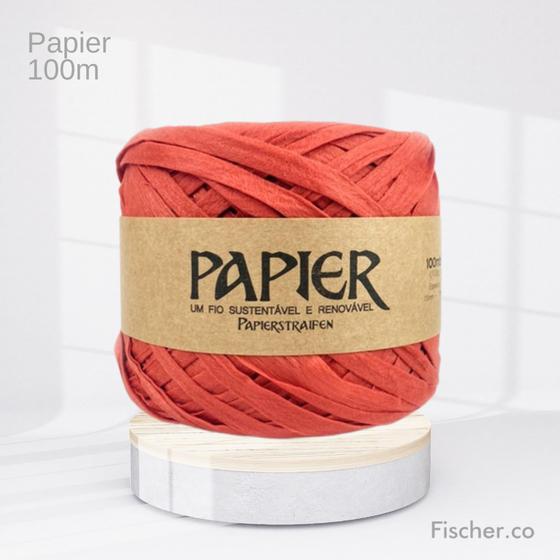 Imagem de Fio Papier Fischer 15-17mm com 100mts COR Rust
