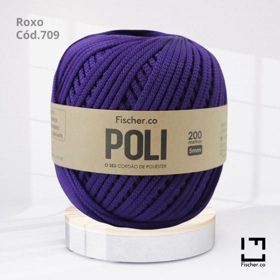Imagem de Fio Poli Fischer com 200mts COR Roxo