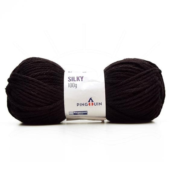 Imagem de Fio Silky Pingouin 100g - Acrílico e Lã Natural