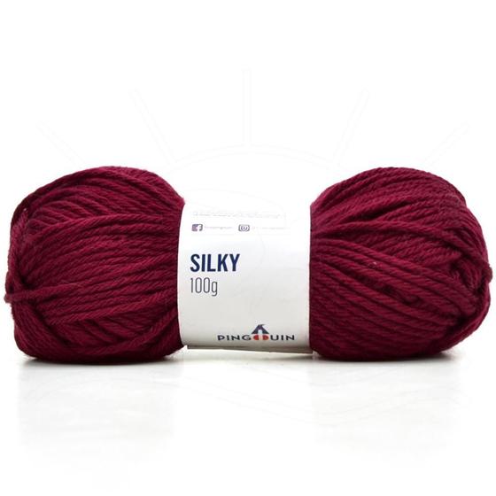 Imagem de Fio Silky Pingouin 100g - Acrílico e Lã Natural