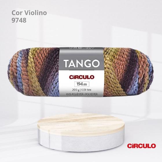 Imagem de Fio Tango Circulo 200g Cor Violino 9748