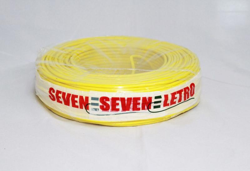 Fios Elétricos Antichamas Flexível 2,5 Mm 100 Metros Amarelo Menor preço em Fios Elétricos Antichamas Flexível 2,5 Mm 100 Metros Amarelo
