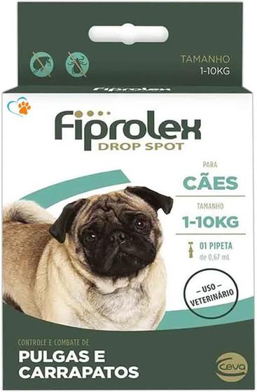 Imagem de Fiprolex drop spot caes ceva 1 - 10 kg