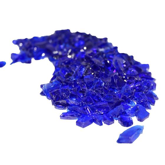 Imagem de Fire Glass Cristal Para Lareira A Gás Etanol Azul - 11Kg