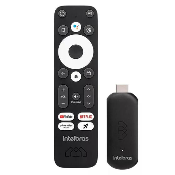 Imagem de Fire Stick Smart Android Tv Izy Stick Intelbras Netlix Comando Voz