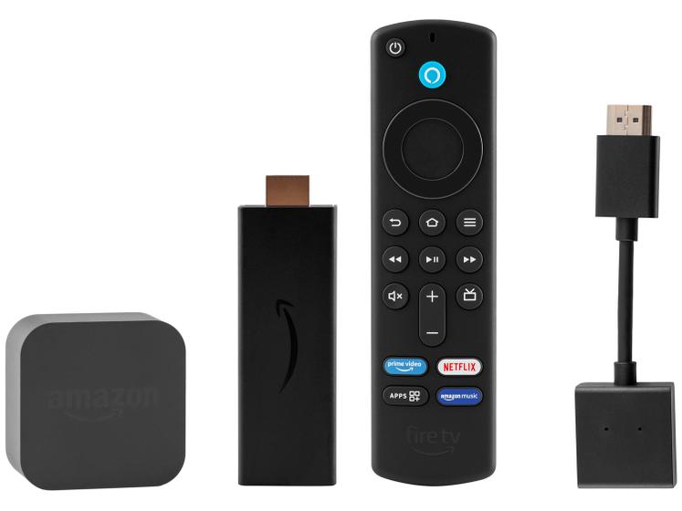 Fire TV Stick Amazon Full HD HDMI - compatível com Alexa Imagem de Fire TV Stick Amazon Full HD HDMI