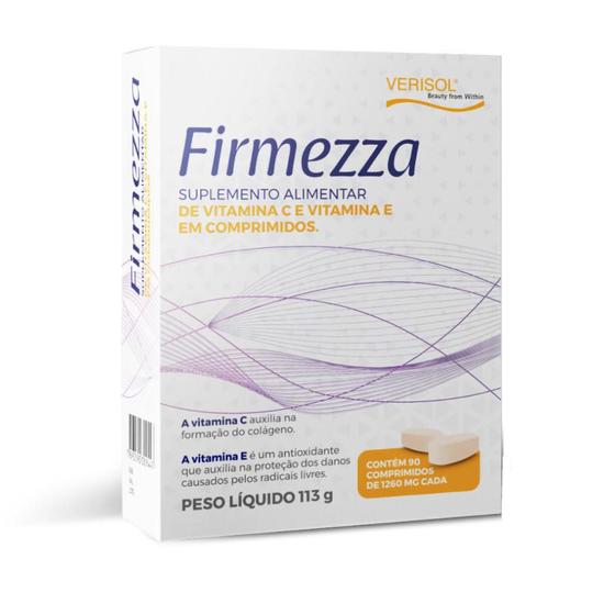 Imagem de Firmezza Colágeno Verisol 90 Comprimidos 1.250Mg Vit C