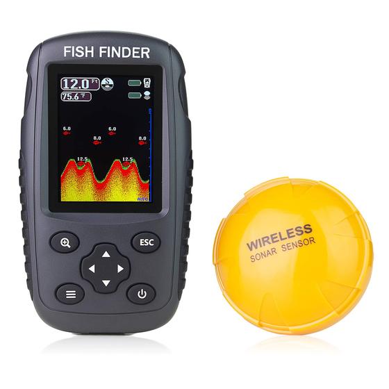 Imagem de Fish Finder Portátil e Recarregável Venterior - Sonar Sem Fio