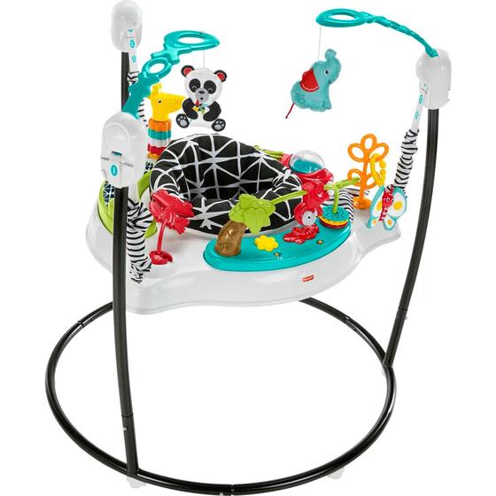 Imagem de Fisher-Price Animal Wonders Jumperoo, Branco 1 Contagem (Pack 