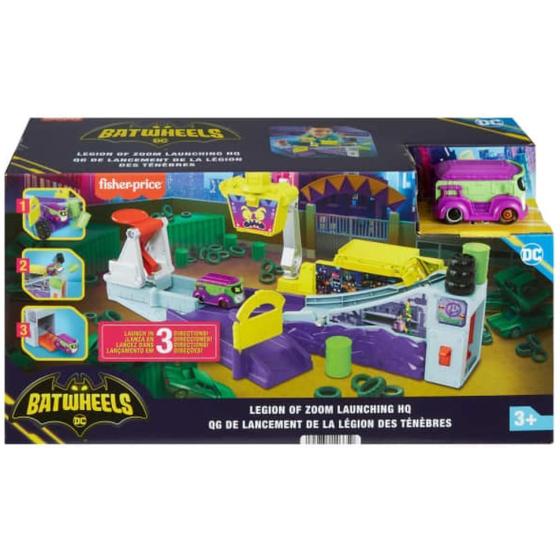 Imagem de Fisher Price Batwheels Pista Legion Of Zoom - Mattel Hnp07