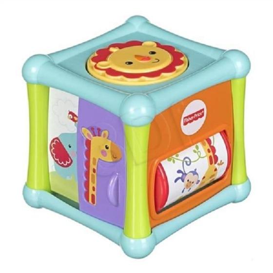 Imagem de Fisher Price Cubo Animaizinhos Divertidos - Mattel Bfh80