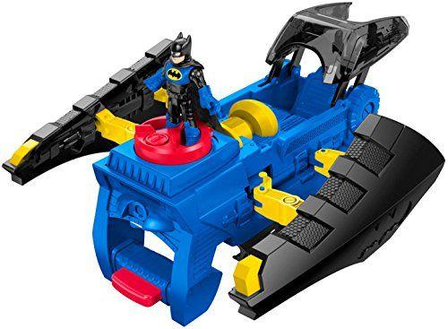 Imagem de Fisher-Price Imaginext DC Super Friends, 2 em 1 Batwing