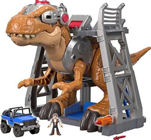 Imagem de Fisher-Price Imaginext Jurassic World T. Rex Dinosaur Playset Exclusivo da Amazon