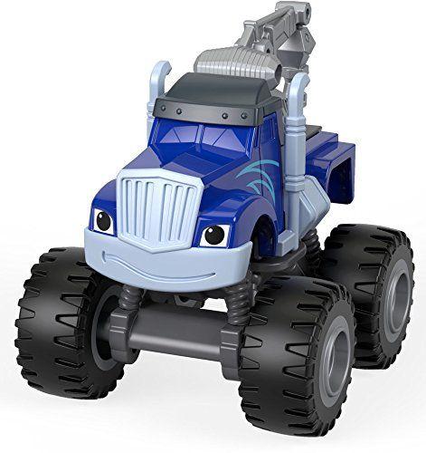 Imagem de Fisher-Price Nickelodeon Blaze & the Monster Machines, Triturador de caminhão de reboque