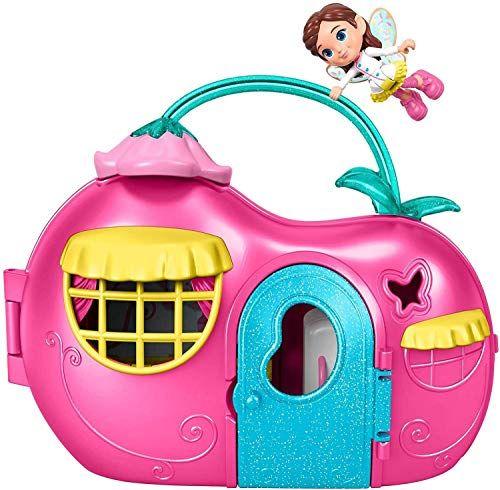 Imagem de Fisher-Price Nickelodeon Butterbean's Café On-The-Go Café Playset, com Figura de 3 polegadas e 20 Acessórios café, perfeito para viagens, faz um grande presente para crianças de 3 a 5 anos