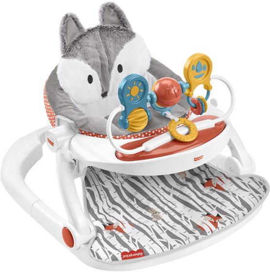 Imagem de Fisher-Price Premium Sit-Me-Up Assento de Chão com Bandeja de Brinquedo - 