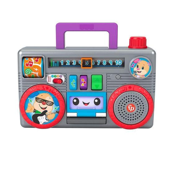 Imagem de Fisher Price Rádio Portátil Dance E Aprenda - Mattel Hbb57