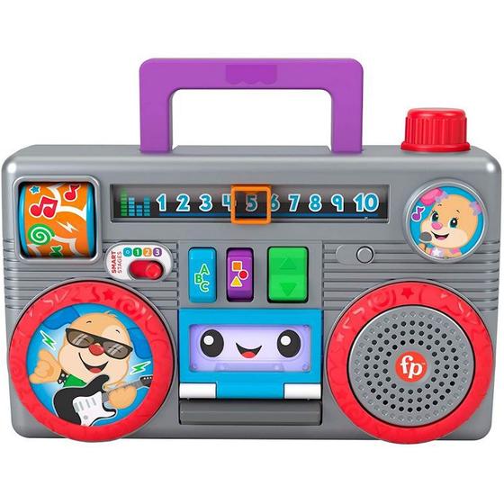 Imagem de Fisher Price Radio Portátil Educativo Dance Aprenda Mattel