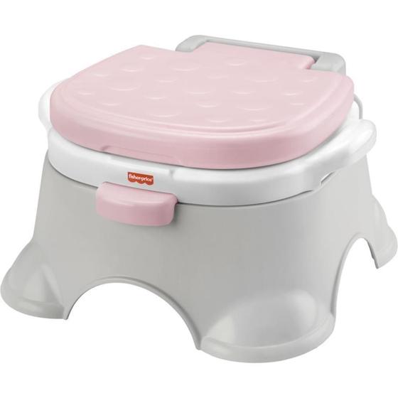 Imagem de Fisher price -  troninho 3 em 1 rosa mattel