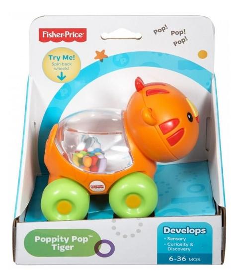 Imagem de Fisher-Price Veículos de Animais Tigre Laranja - BGX29