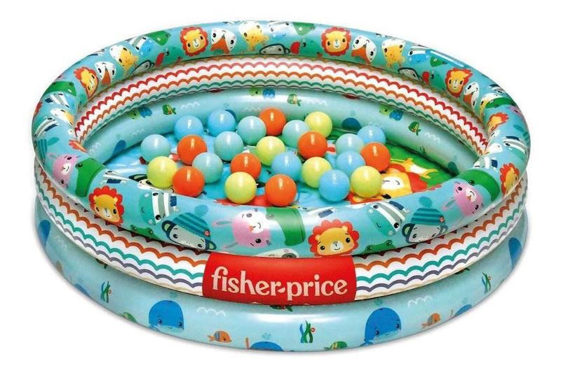 Imagem de Fisherprice Piscina Inflável Com 25 Bolinhas -fun Divirta-se