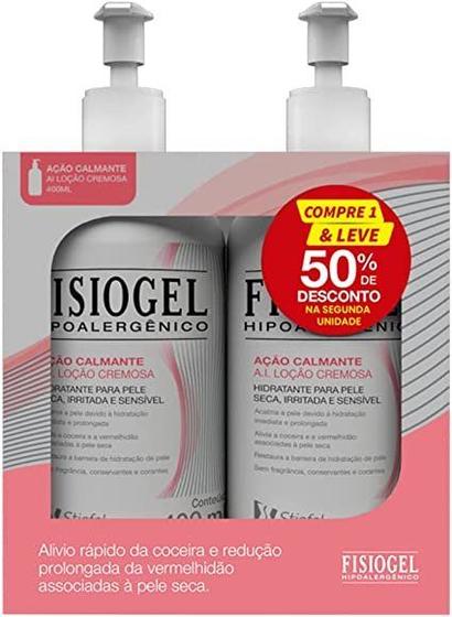 Imagem de Fisiogel A.I. Loção Cremolsa 400ml - Kit 2 Unidades