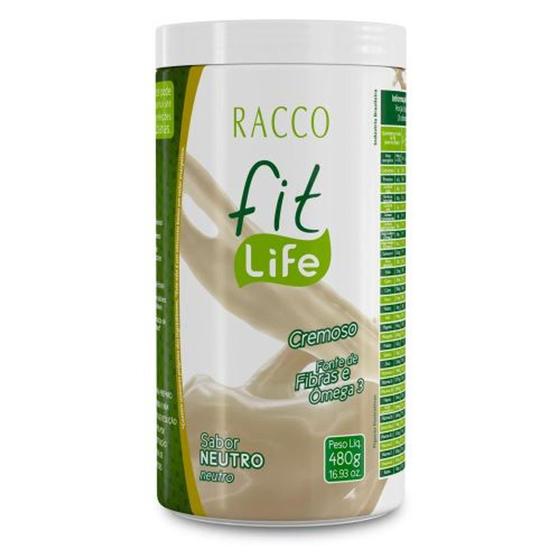 Imagem de FIT LIFE - SHAKE SEM SABOR 480 g when protein vitaminas RACCO - RACCO COSMÉTICOS