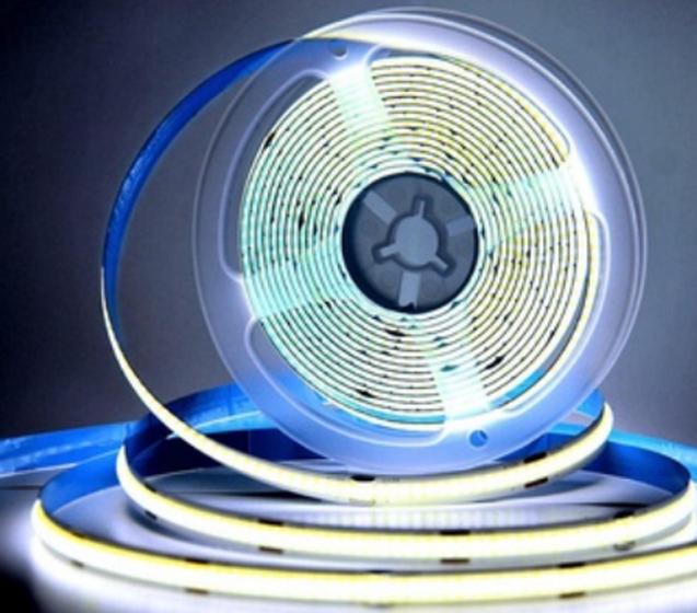 Fita 3528 Ultra Led Cob Branco Frio/Branco Quente 5m Ip20 480Leds 288w Sanca Espelho Super Brilho Menor preço em Fita 3528 Ultra Led Cob Branco Frio/Branco Quente 5m Ip20 480Leds 288w Sanca Espelho Super Brilho