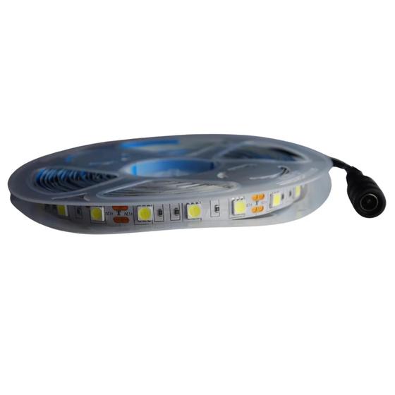 Imagem de Fita 60 leds 5050 branca quente 3000k 5m