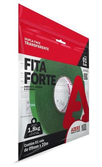 Imagem de Fita Adere Dupla Face XT100 9mm 20m Transparente