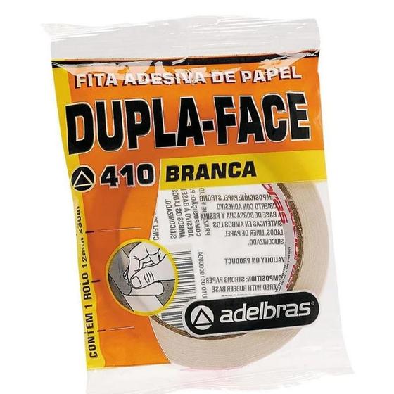 Imagem de Fita Adesiva Dupla Face 18mm x 30m - Adelbras