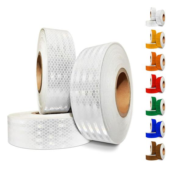 Fita Adesiva Refletiva Automotiva Decorativa Prismática Normativa Várias Cores 10M X 5Cm Menor preço em Fita Adesiva Refletiva Automotiva Decorativa Prismática Normativa Várias Cores 10M X 5Cm