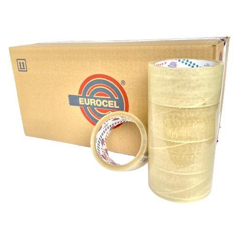 Fita Adesiva Transparente 45mm x 45m Eurocel Caixa c/32 Unidades Menor preço em Fita Adesiva Transparente 45mm x 45m Eurocel Caixa c/32 Unidades