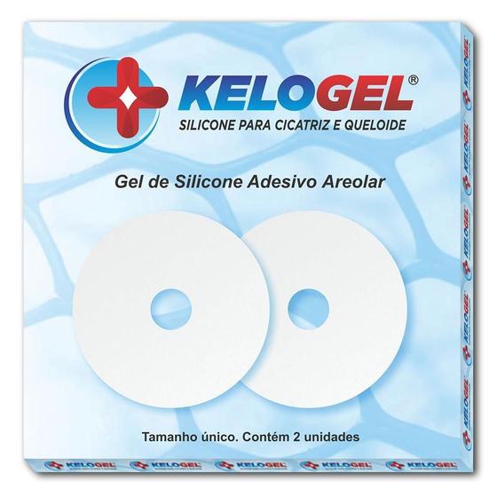 Imagem de Fita Adesivo Areolar Gel De Silicone Cicatriz 2Un Kelogel