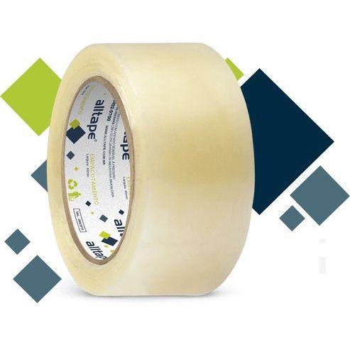 Fita Alltape Adesiva PVC Transparente 45mm X 45m Menor preço em Fita Alltape Adesiva PVC Transparente 45mm X 45m