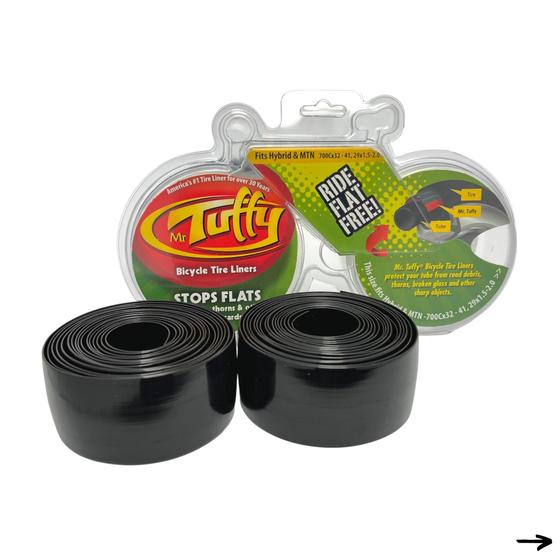 Imagem de FITA ANTI-FURO MR TUFFY 32MM DOURADO - ARO 29x1.5-2.0 / ARO 700x32-41 - PAR