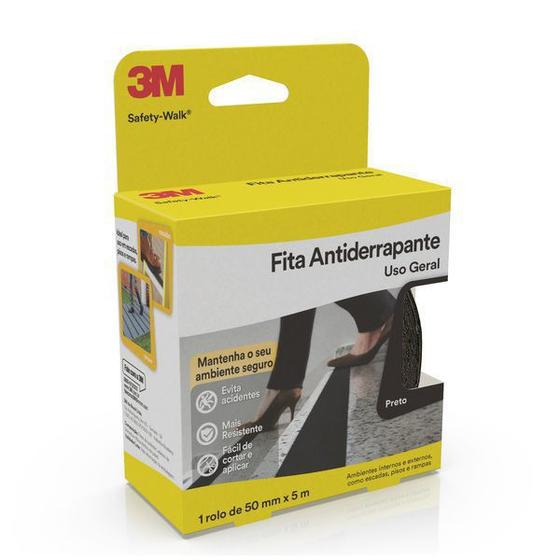 Imagem de Fita Antiderrapante Safety WALK Preto 50MM X 5M