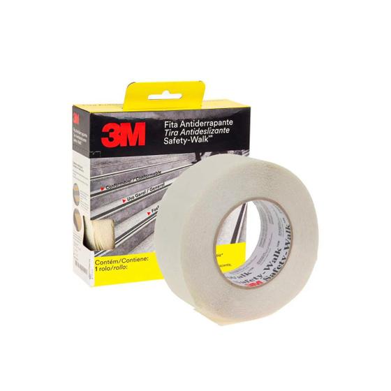 Imagem de Fita Antiderrapante Safety-Walk Uso Geral 50mmx20m Transparente 3M