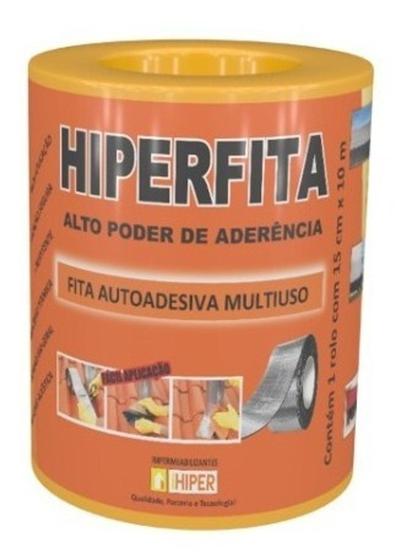 Imagem de Fita Autoadesiva Multiuso Hiperfita 15 cm x 10 metros