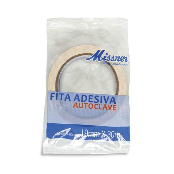 Imagem de Fita Autoclave Adesiva 19mm x 30m - Missner