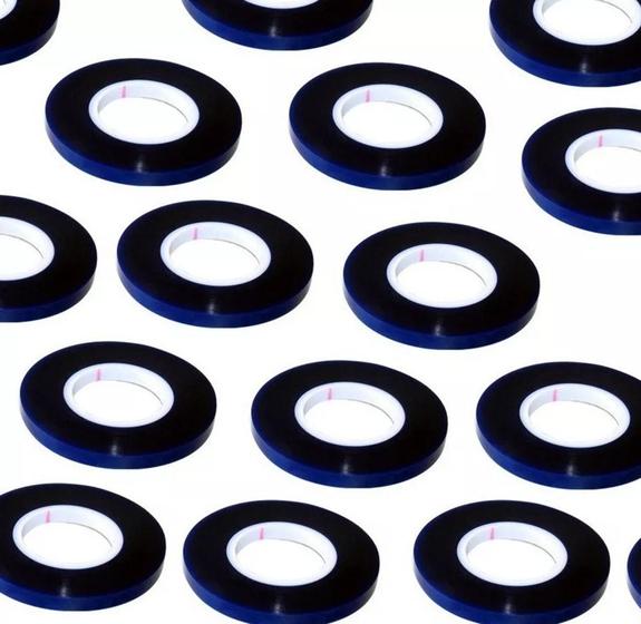 Imagem de Fita Blue Tape 13 mm por 100 Metros Para Cartuchos Jato de Tinta