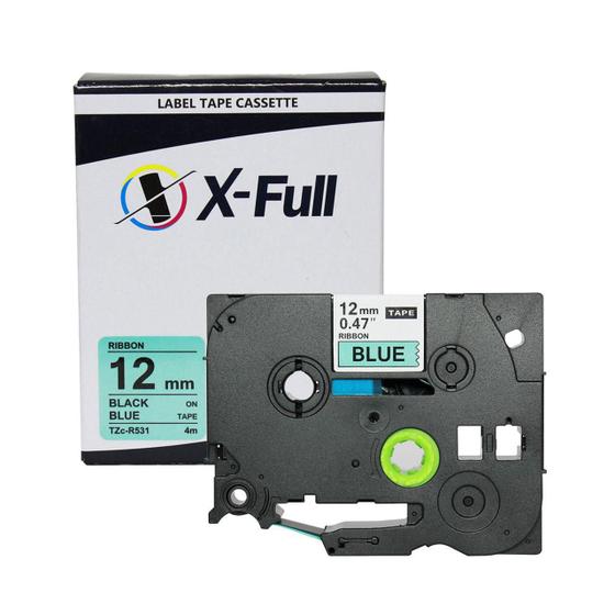 Imagem de Fita Cetim Compatível Tze-R531 12Mmx4M Preto No ul X-Full