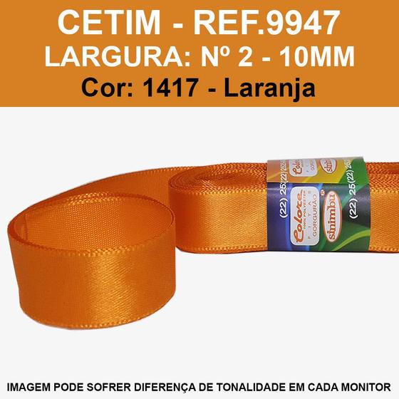 Imagem de FITA CETIM LISA SINIMBU 10MT REF.9946/10 MM/Nº2