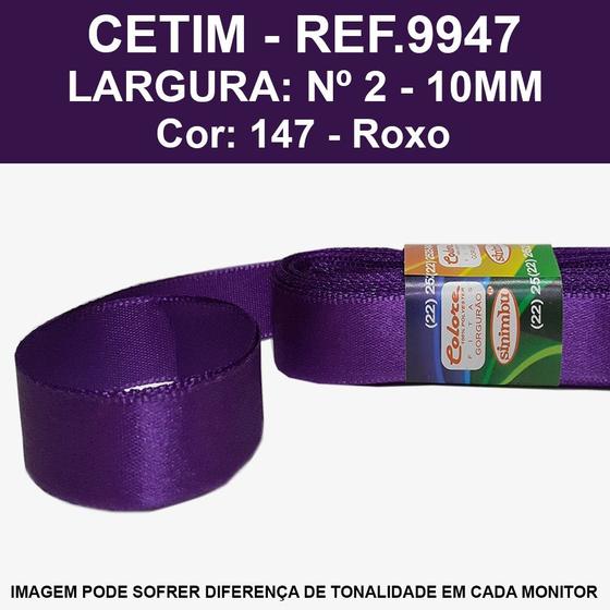 Imagem de FITA CETIM LISA SINIMBU 10MT REF.9946/10 MM/Nº2