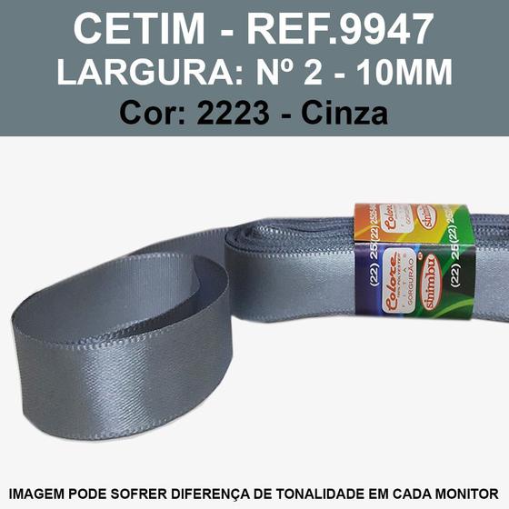 Imagem de FITA CETIM LISA SINIMBU 10MT REF.9946/10 MM/Nº2