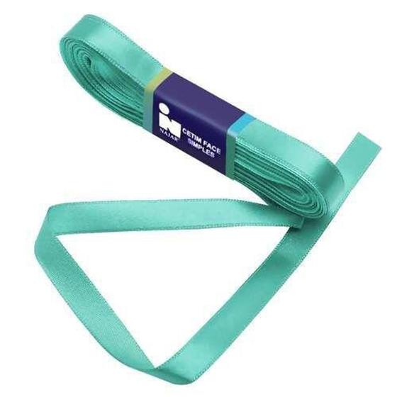 Fita cetim n.02 cor 61-piscina 10mts simples - NAJAR Imagem de Fita cetim n.02 cor 61-piscina 10mts simples - NAJAR