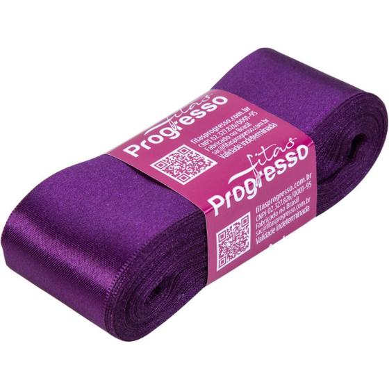 Imagem de Fita Cetim Violeta 675 Progresso 10 metros