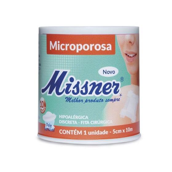 Imagem de Fita Cirúrgica Hipoalérgica Microporosa Branca - Missner